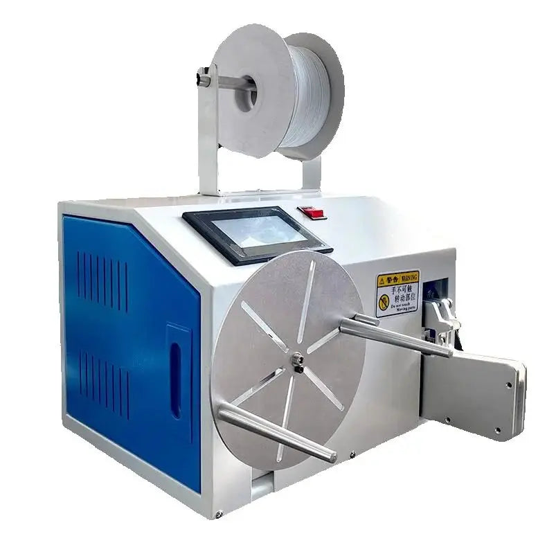 RZJ 25-60mm Touch Screen Multifunction automatic Cable Wire Winding  Binding Machine  Power Cord Data Cable Tie Winder Machine
