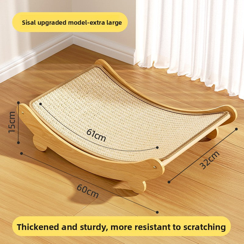 Sisal Cat Scratching Board Lounger Bed