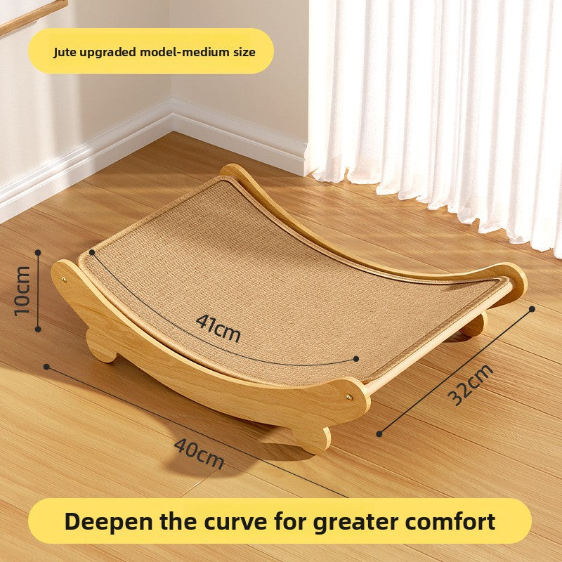 Sisal Cat Scratching Board Lounger Bed
