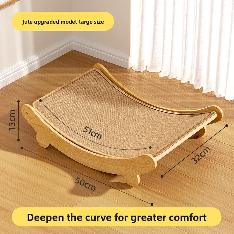 Sisal Cat Scratching Board Lounger Bed